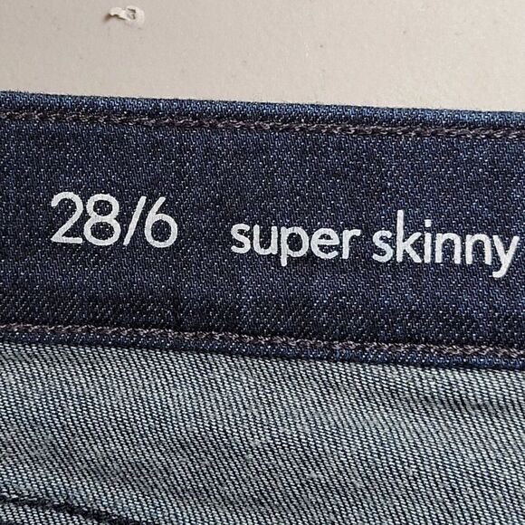Ann Taylor Loft Super Skinny Jeans Sz 6/28 - Picture 4 of 7